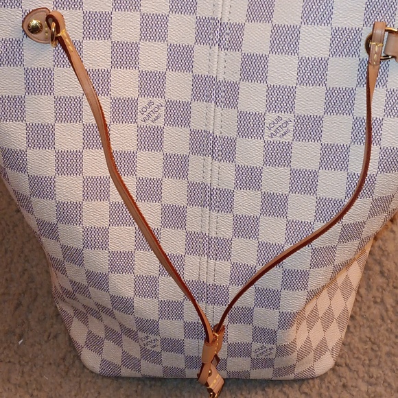 Louis-Vuitton Damier Azur Neverfull GM Tote - Picture 12 of 16